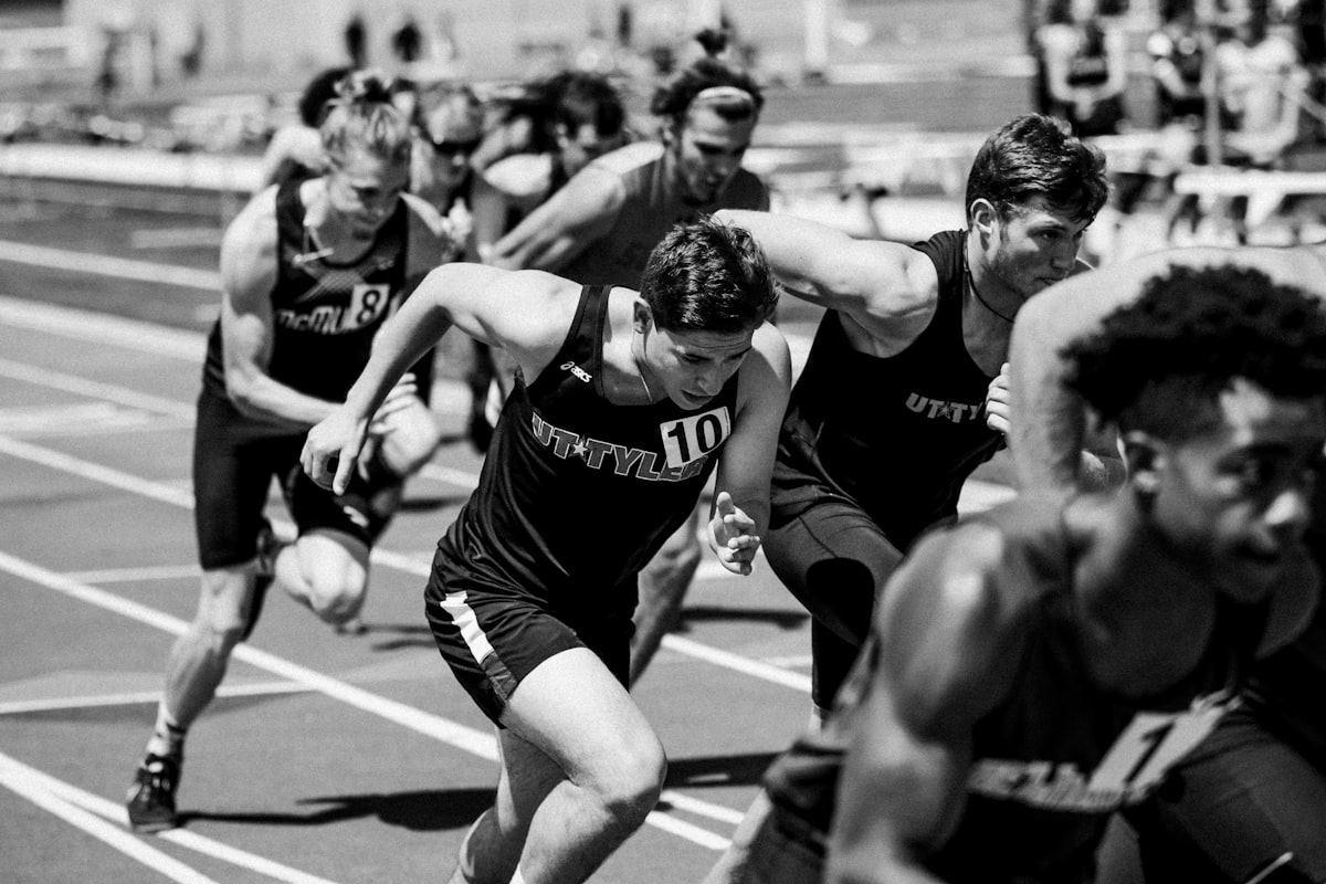 Athletes running at a HYROX race event — HYROX Nashville 2026 at Music City Center