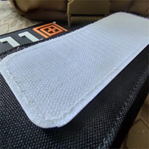 Hook and loop velcro backing of CrossFit patch