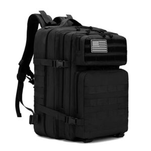 Hyrox backpack 45L tactical training bag in black
