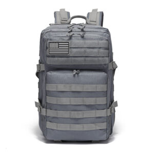 Hyrox backpack 45L tactical training bag in gray