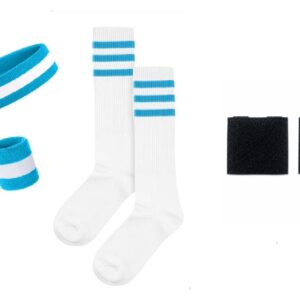 Gift set functional fitness sky blue white