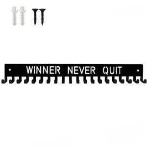 Medal display hanger winner never quit