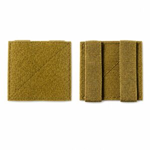 Velcro patch display panel coyote