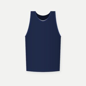 Mens quick dry training tank top navy